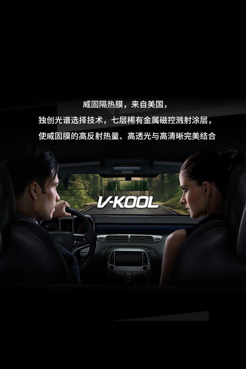 威固隔熱膜，來自美國